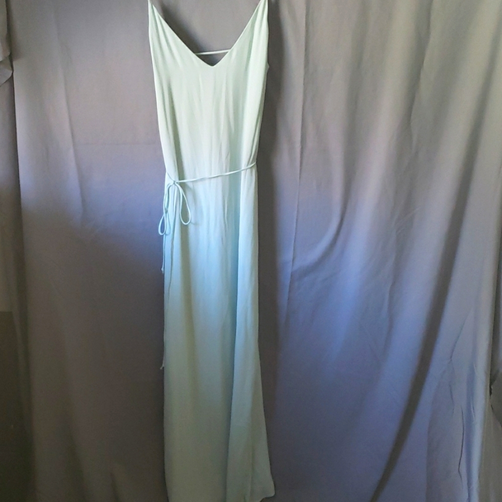 Long Formal Seafoam Dress